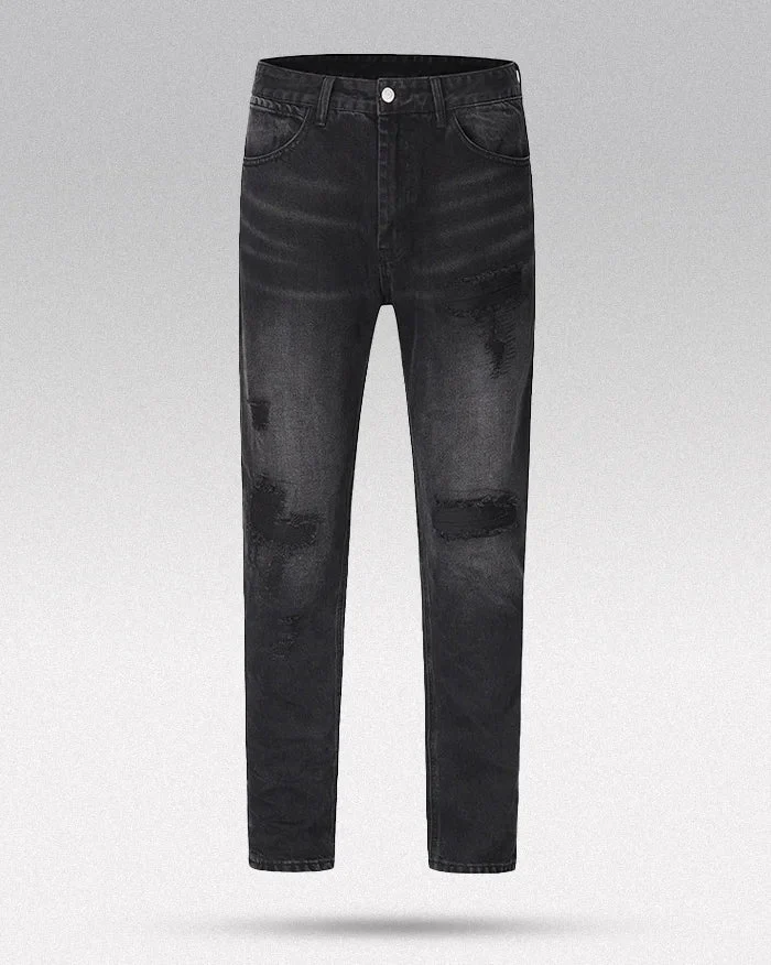 Black jeans y2k "Komatsu" - Image 8