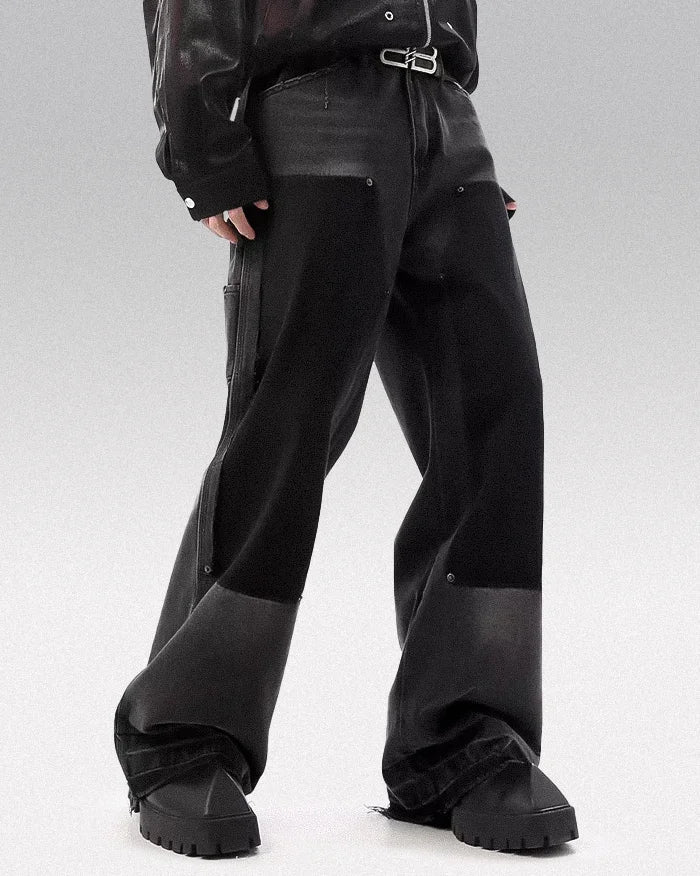 Black loose jeans "Ichiki" - Image 6