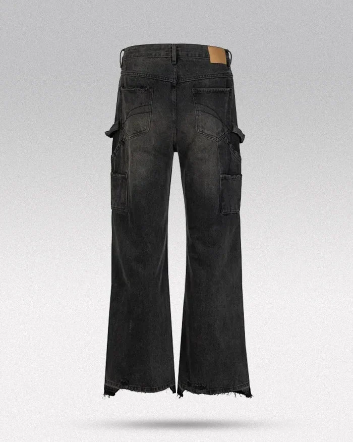 Black loose jeans "Ichiki" - Image 9