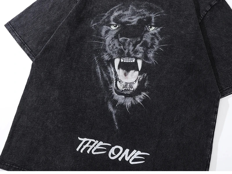 "Black Panther" Oversized T-Shirt - Image 4