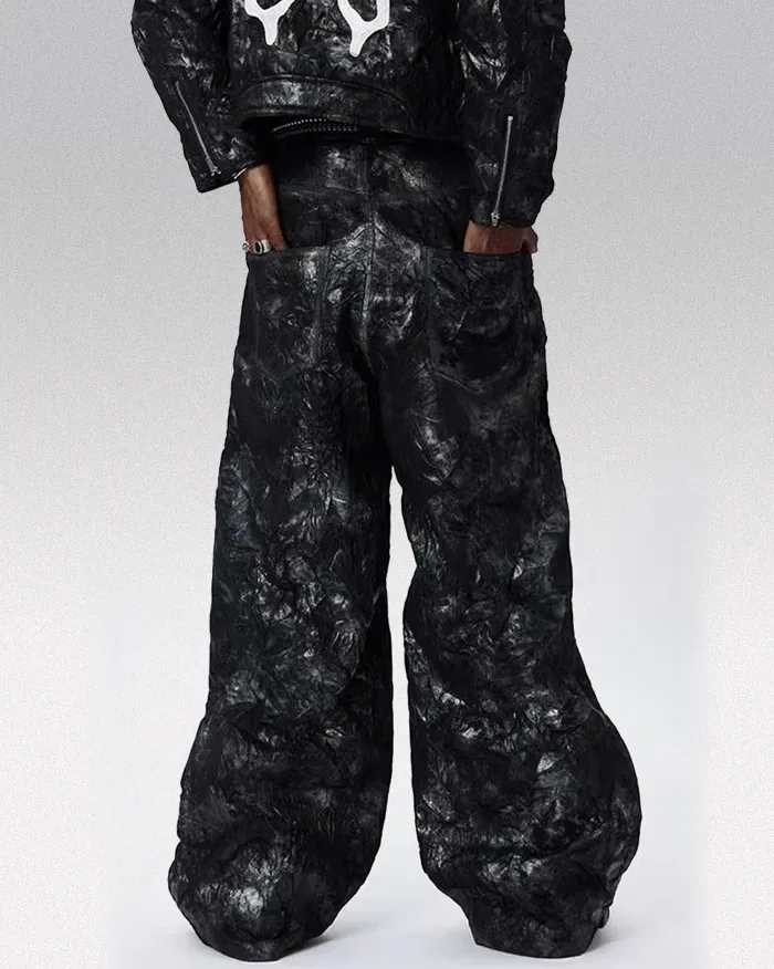 Black pants cyberpunk "Gose" - Image 2