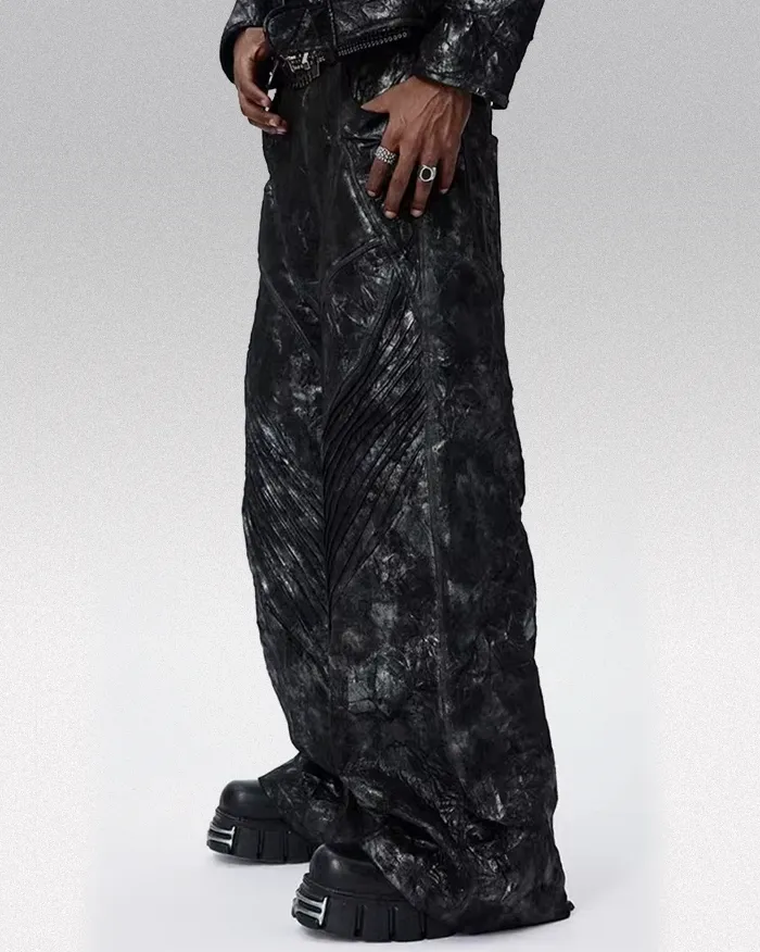 Black pants cyberpunk "Gose" - Image 3