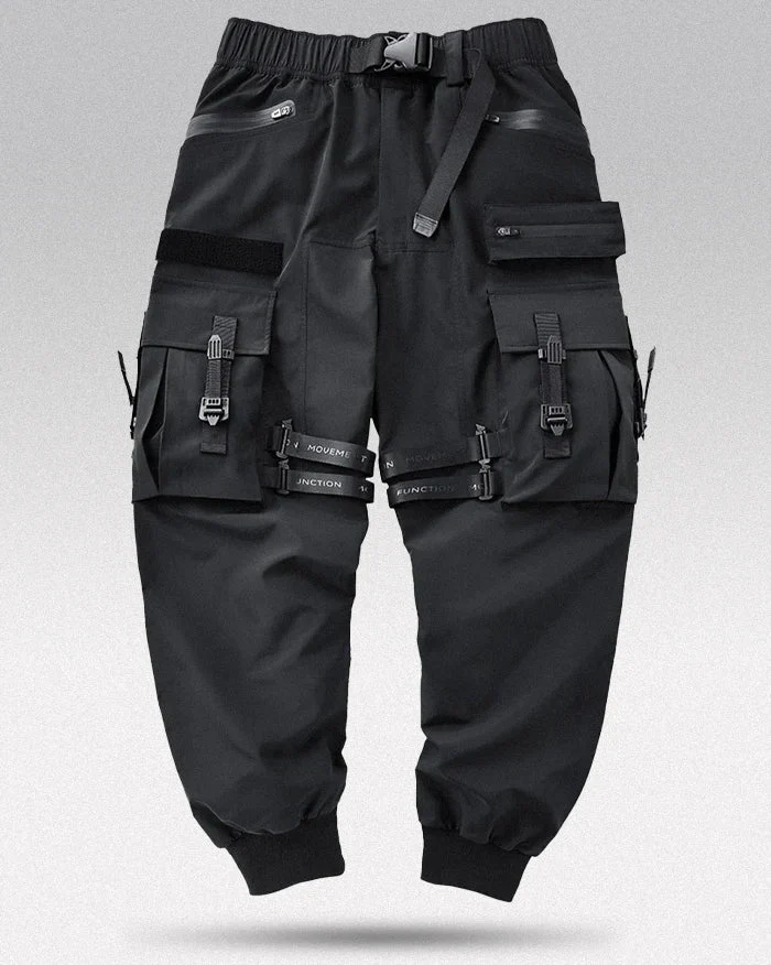 Black pants with straps "Shunsui" - Image 4