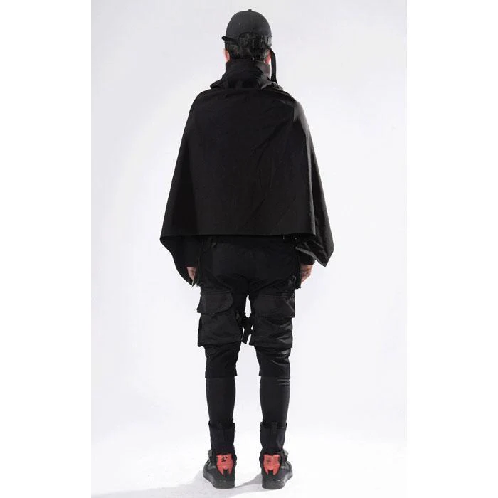 Black Poncho Men "Shima" - Image 4