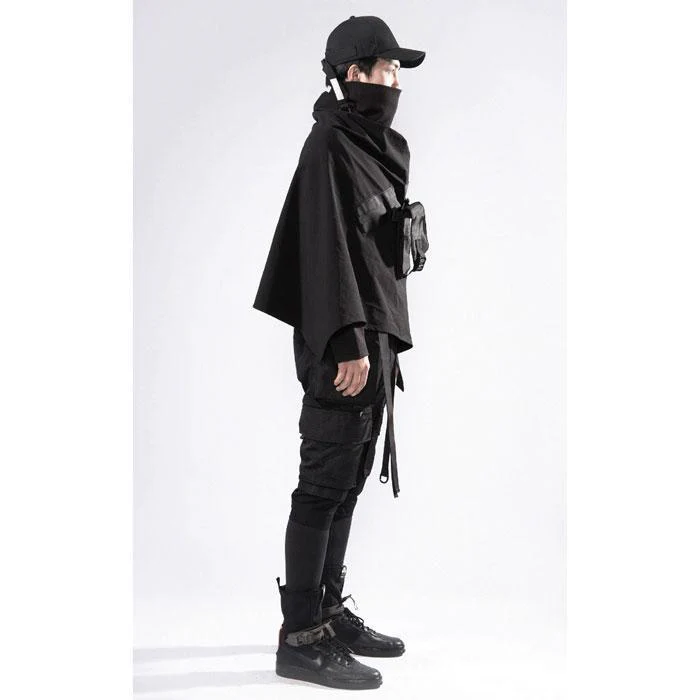 Black Poncho Men "Shima" - Image 5