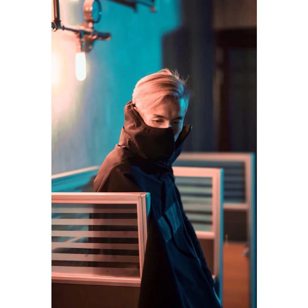 Black Poncho Men "Shima" - Image 6