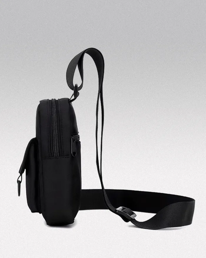 Black sling bag "Etaji" - Image 4