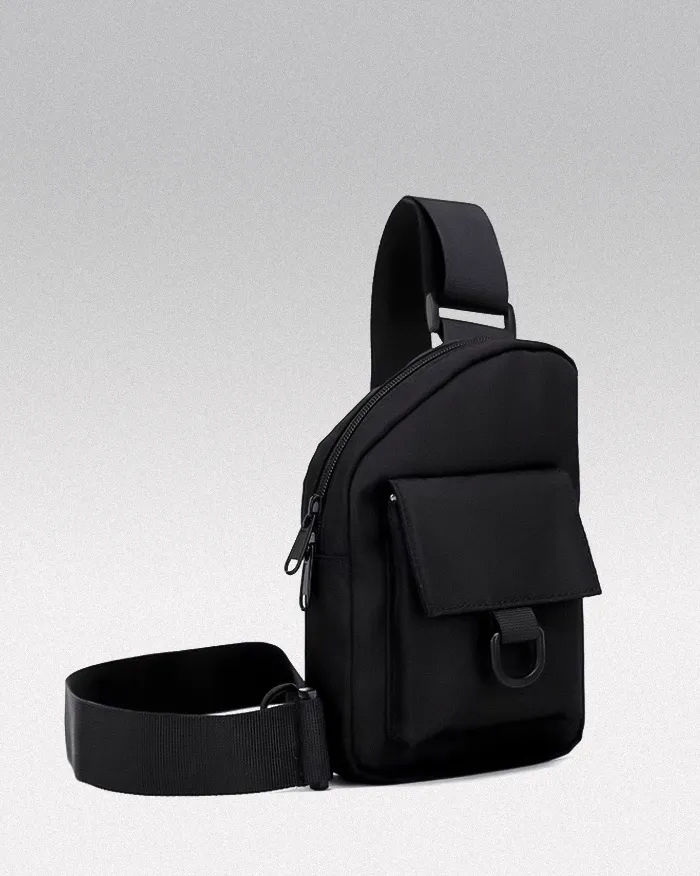 Black sling bag "Etaji" - Image 5
