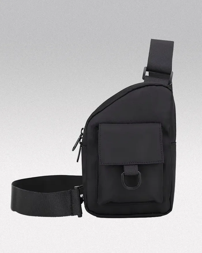 Black sling bag "Etaji" - Image 7