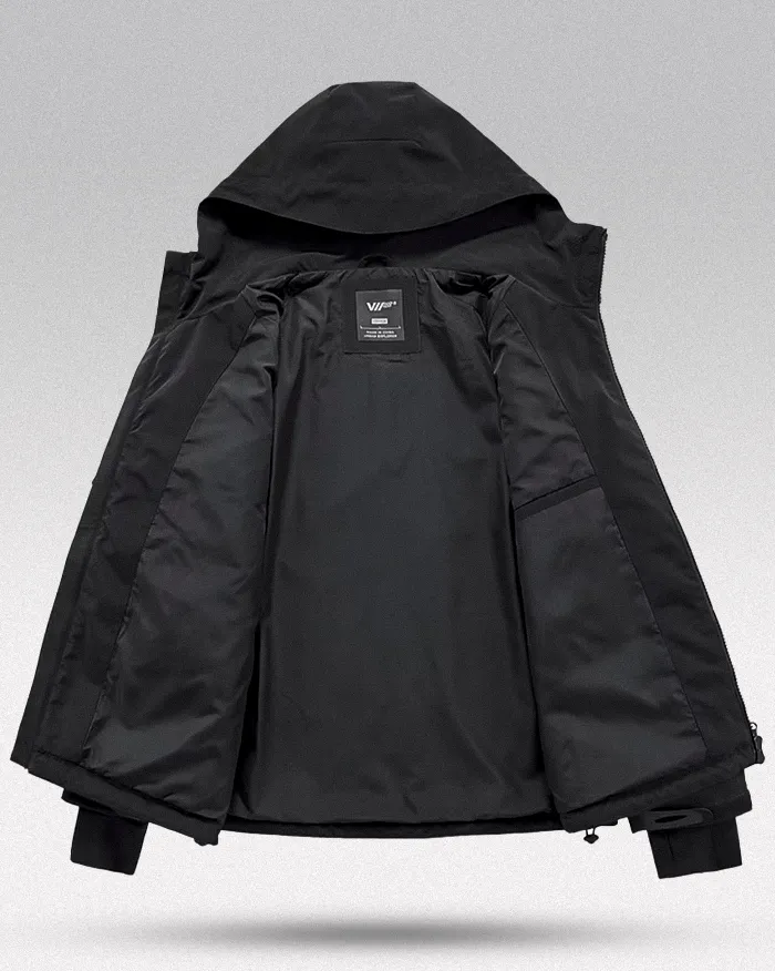 Black windbreaker "Betsu" - Image 3