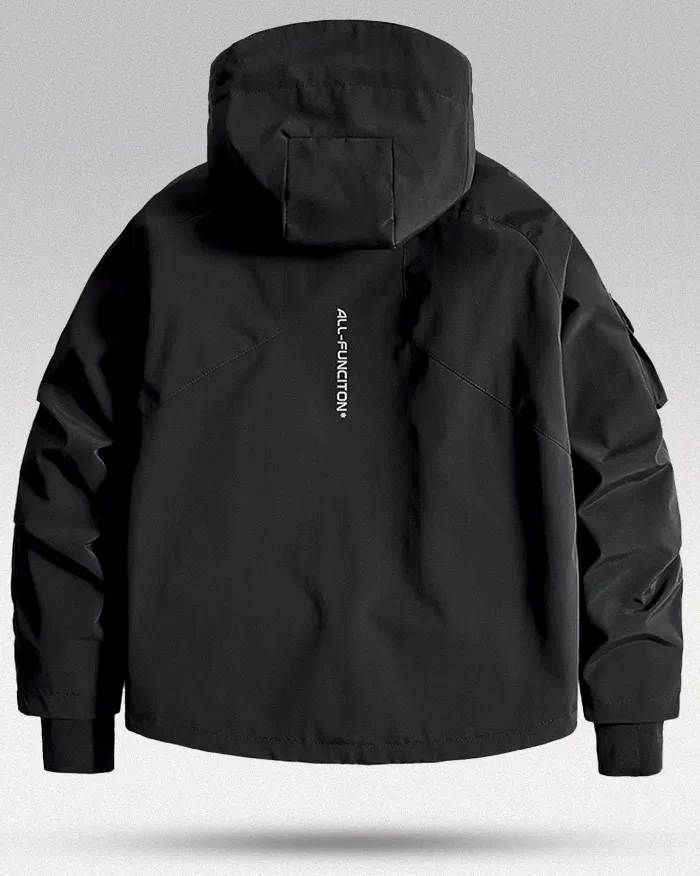 Black windbreaker "Betsu" - Image 4