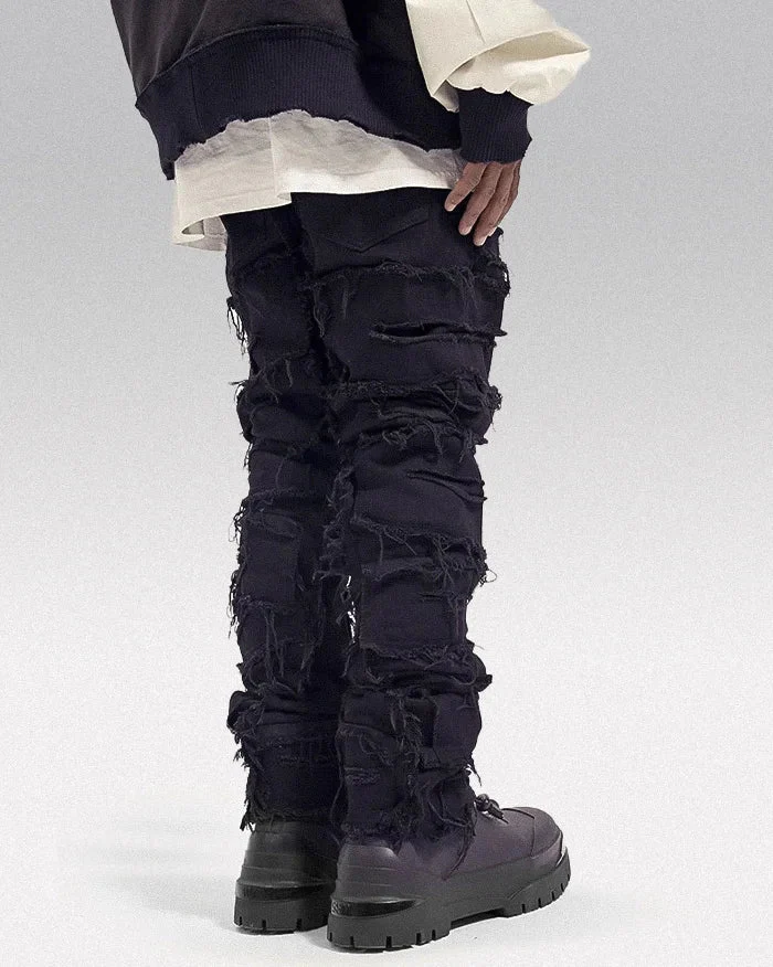 Black Y2k jeans "Mito" - Image 2
