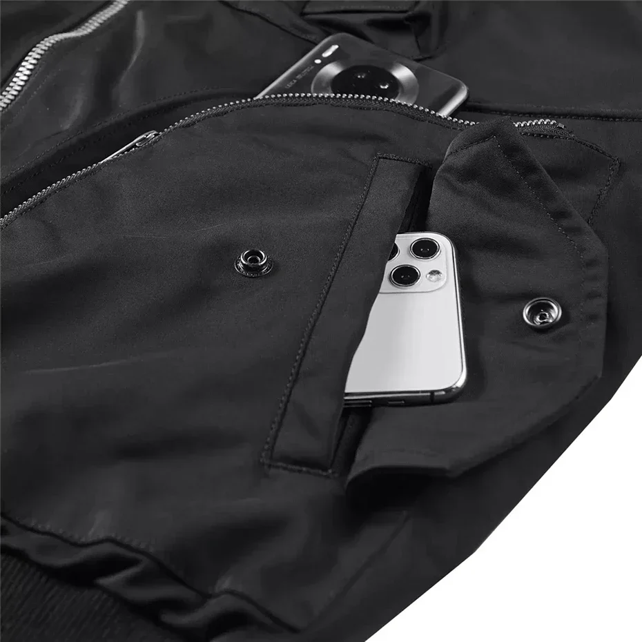 Mens bomber flight jacket "Ikeda" - Image 4