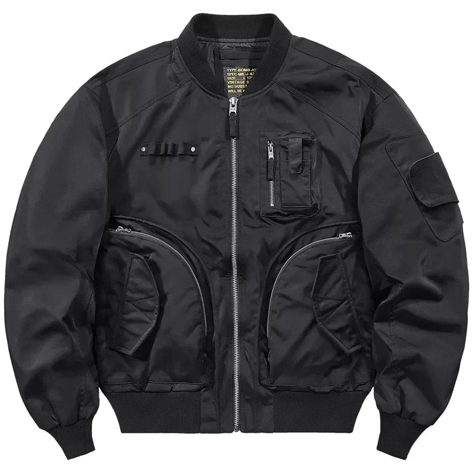 Mens bomber flight jacket "Ikeda" - Image 6