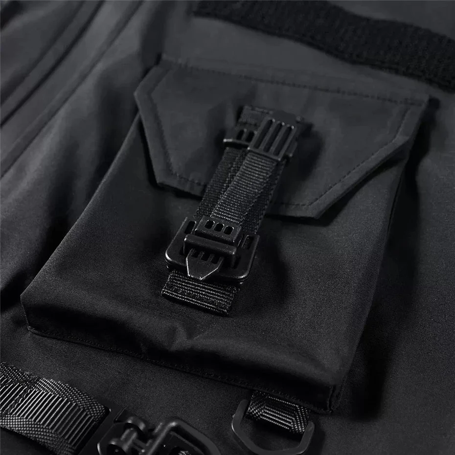 Bomber jacket men's black "Iwaki" - Image 3