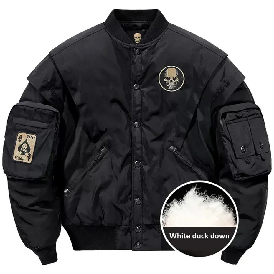 Mens Bomber Jacket "Konan" - Image 3