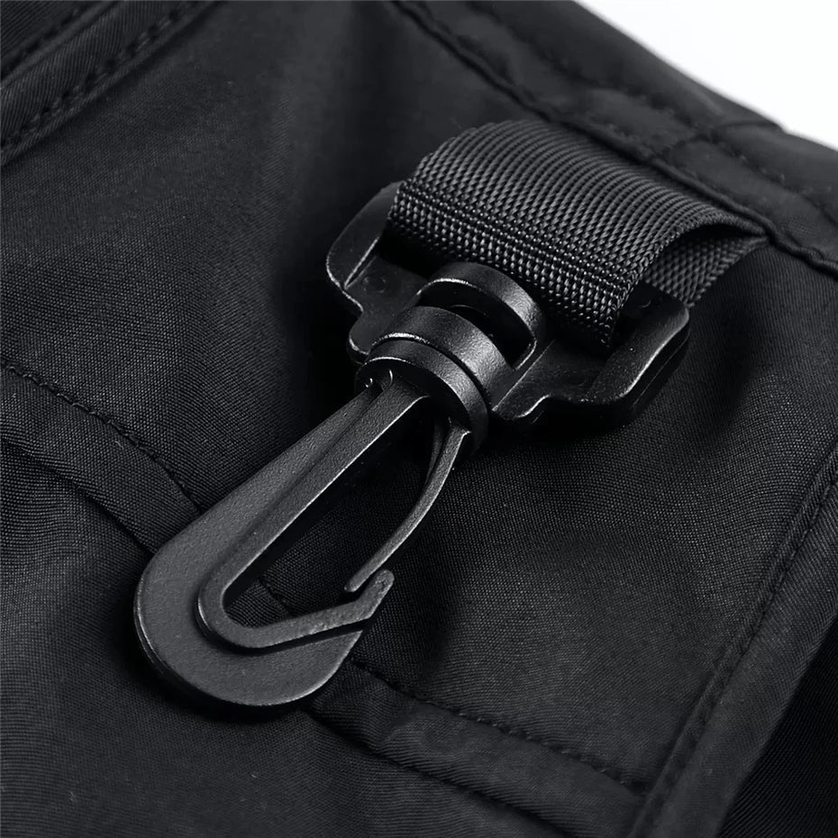 Black Bomber Jacket "Morichi" - Image 3