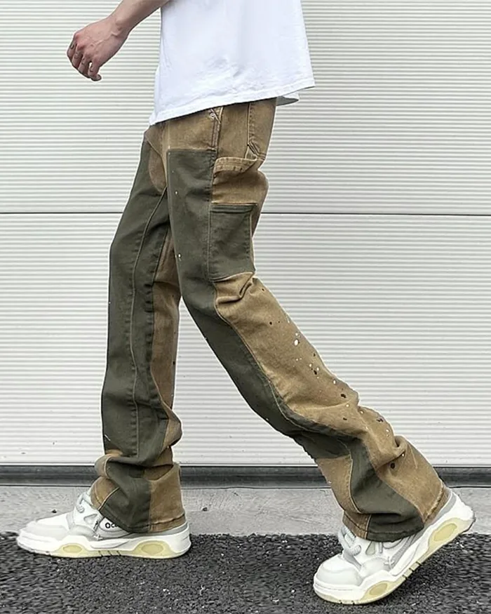 Brown y2k jeans "Suzu" - Image 4