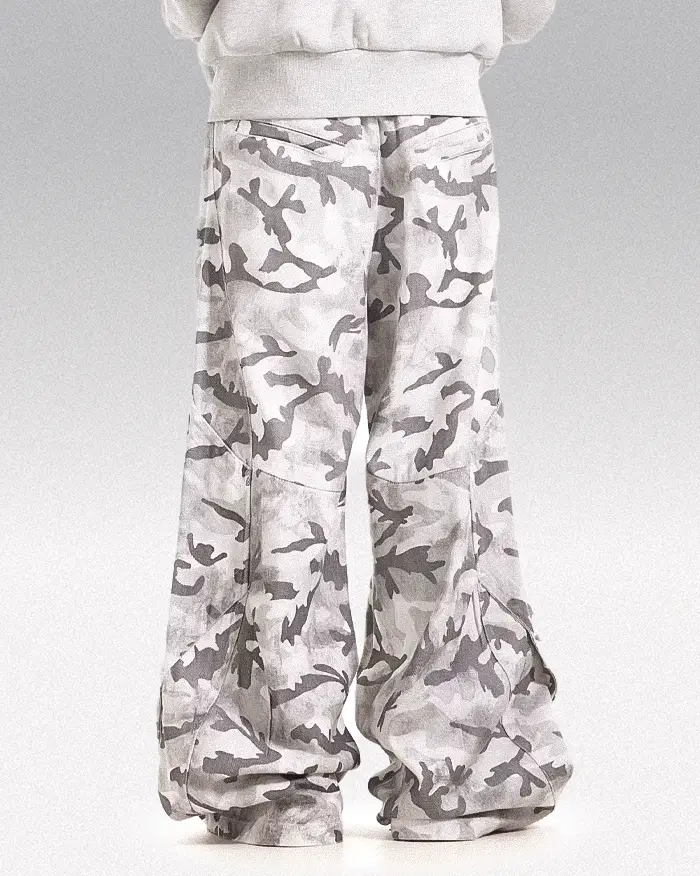 Camo baggy pants "Kitto" - Image 2