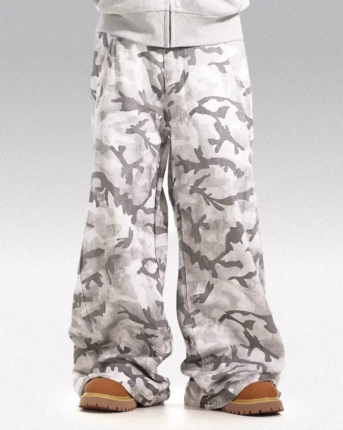 Camo baggy pants "Kitto" - Image 3