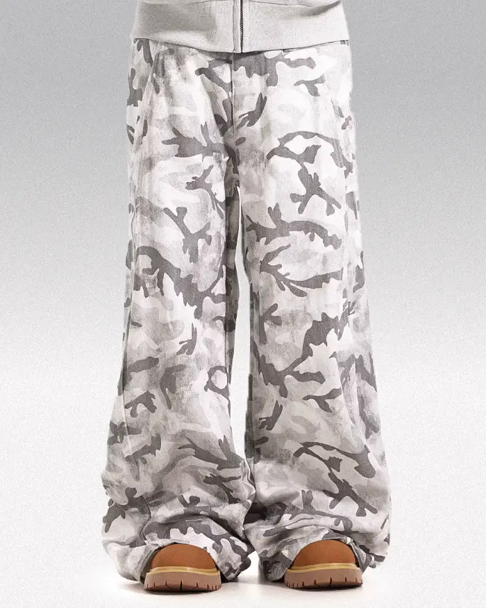 Camo baggy pants "Kitto" - Image 4