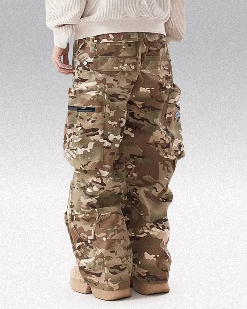 Camo cargo pants "Chigasaki" - Image 2