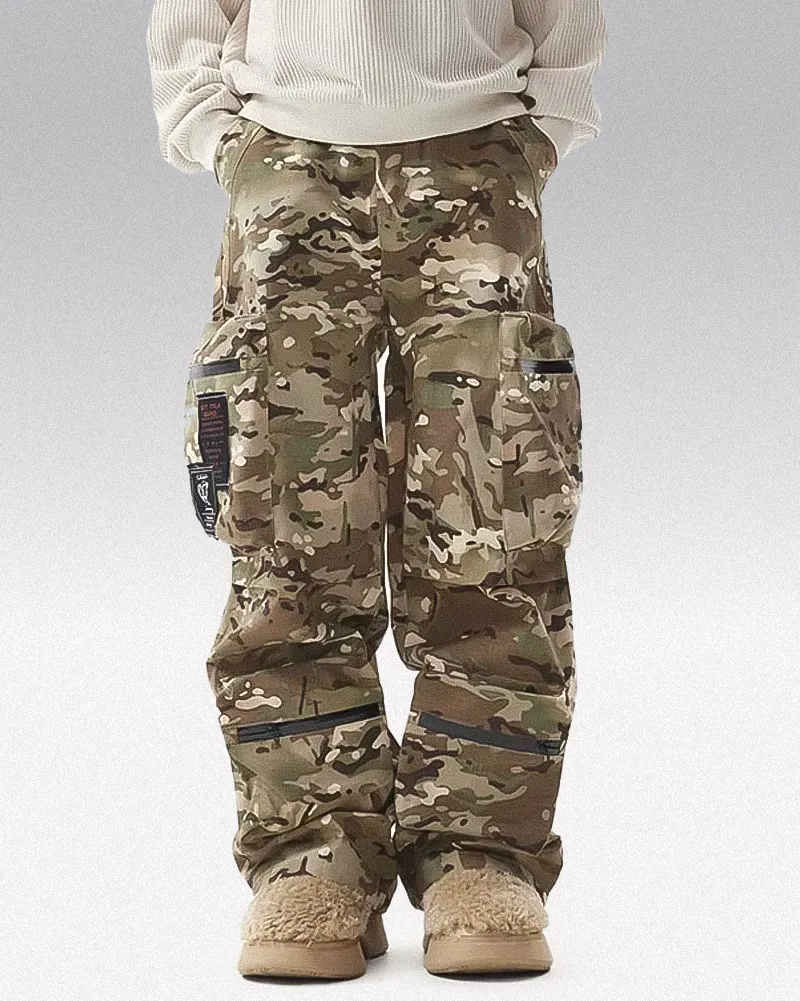 Camo cargo pants "Chigasaki" - Image 3