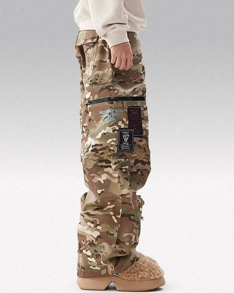 Camo cargo pants "Chigasaki" - Image 4