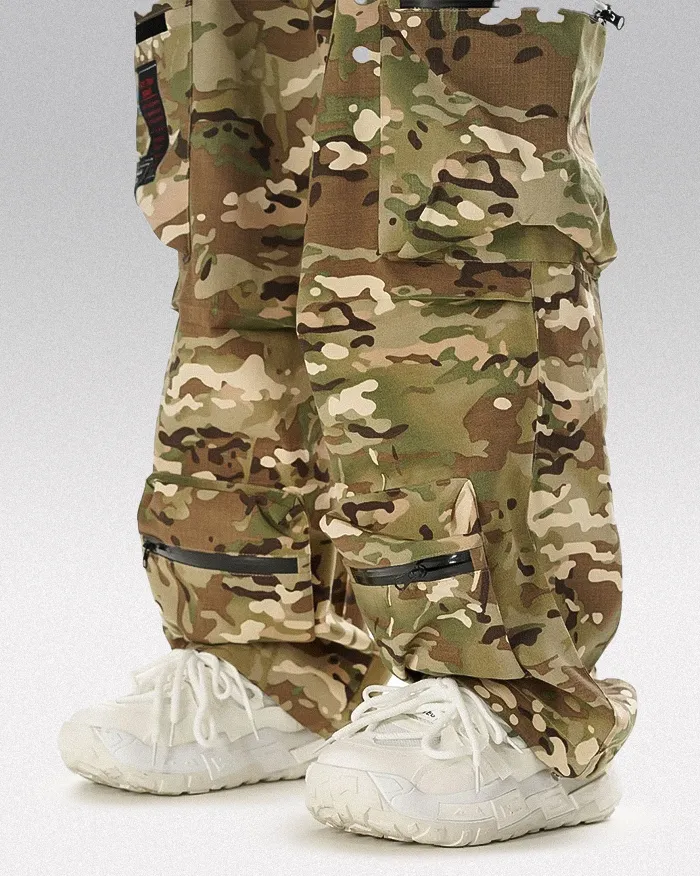 Camo cargo pants "Chigasaki" - Image 5