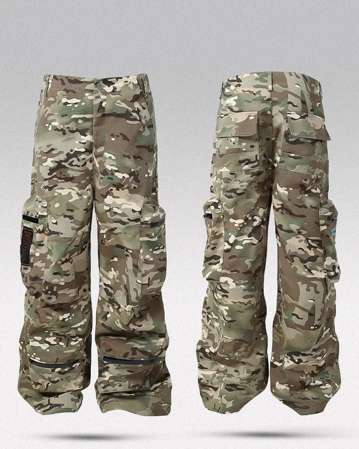Camo cargo pants "Chigasaki" - Image 7