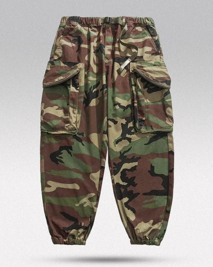 Camo cargo pants "Fuchu" - Image 2