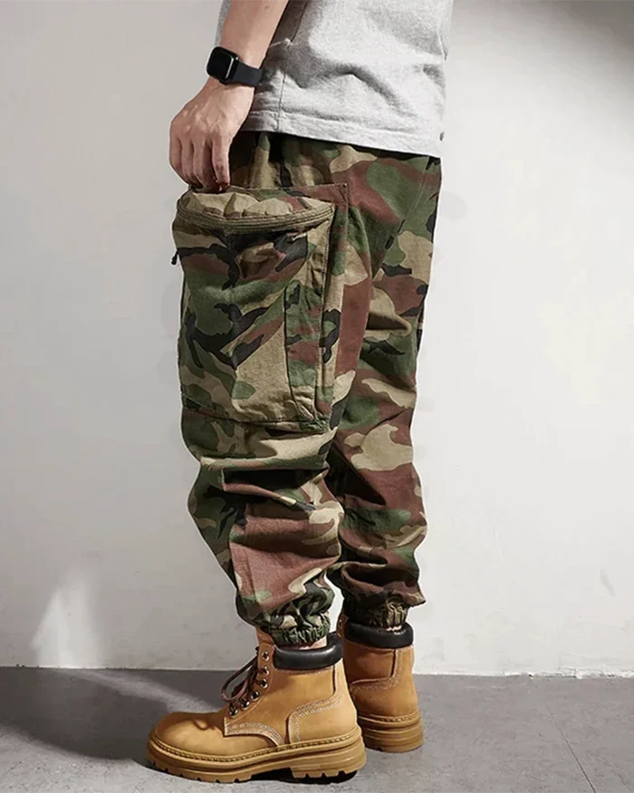 Camo cargo pants "Fuchu" - Image 3