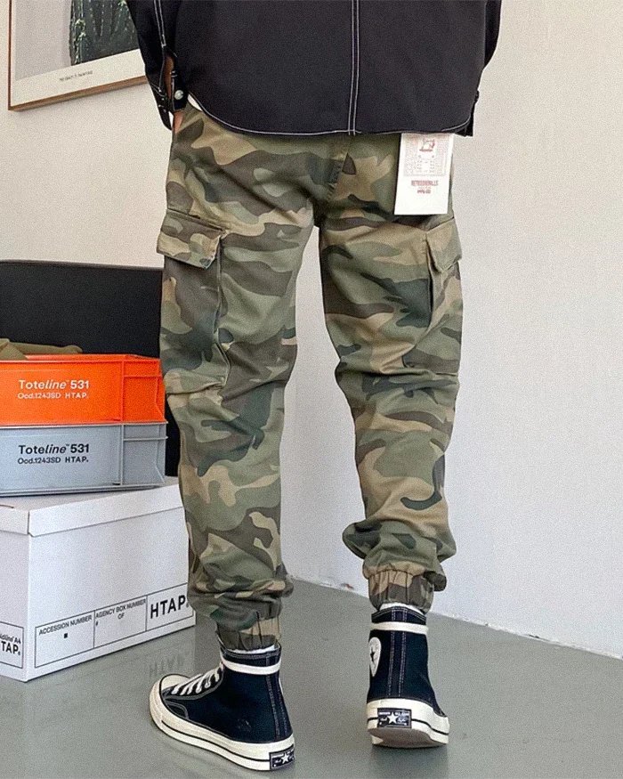Camo cargo pants streetwear "Shibu" - Image 11