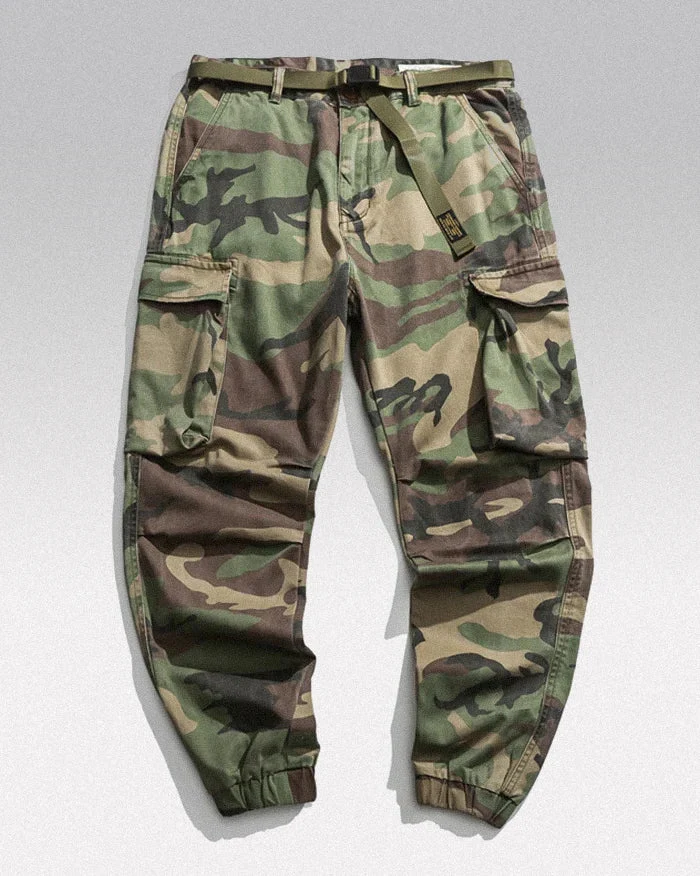 Camo cargo pants streetwear "Shibu" - Image 3