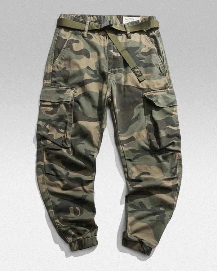 Camo cargo pants streetwear "Shibu" - Image 4