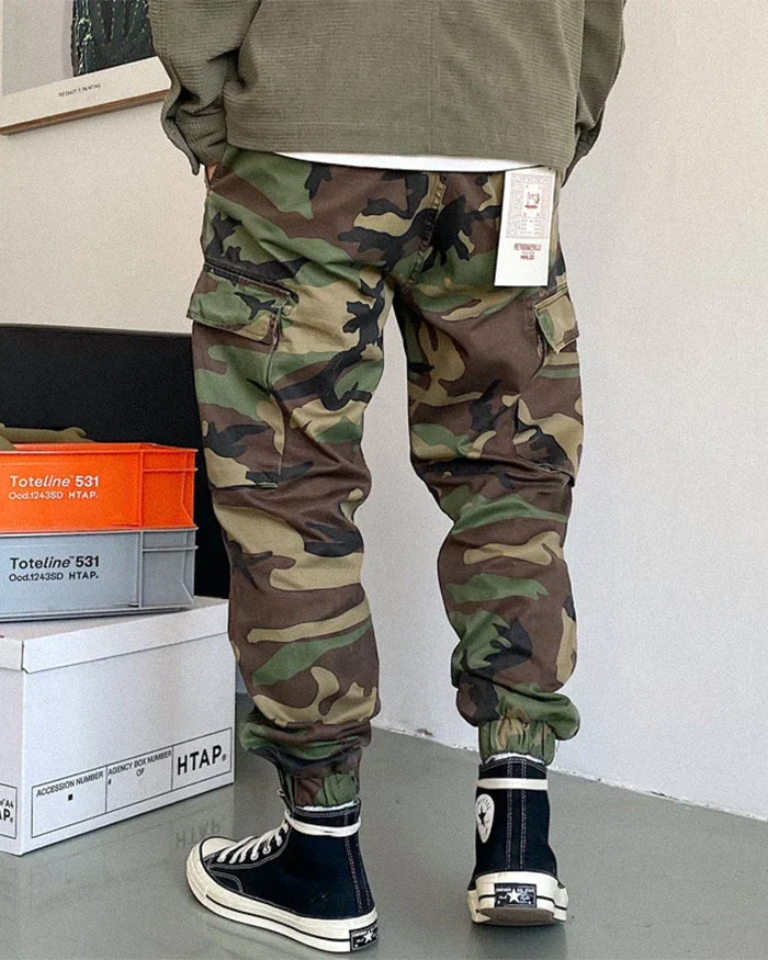 Camo cargo pants streetwear "Shibu" - Image 5
