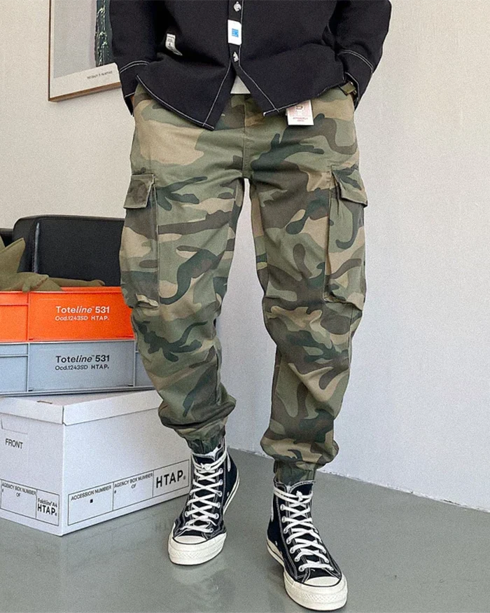 Camo cargo pants streetwear "Shibu" - Image 7