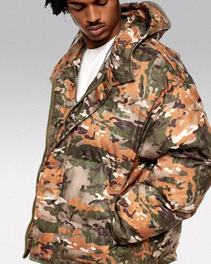 Camo padded jacket "Rugame" - Image 5