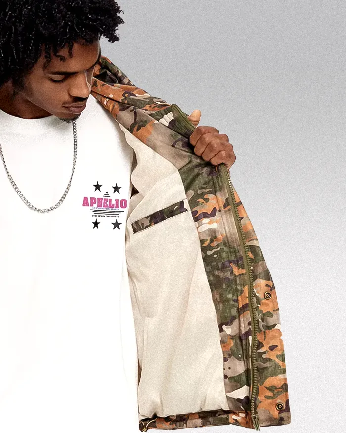 Camo padded jacket "Rugame" - Image 7