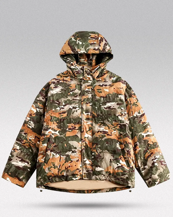 Camo padded jacket "Rugame" - Image 9