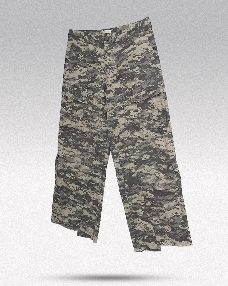 Camo Wide Leg Pants "Kiyama" - Image 10
