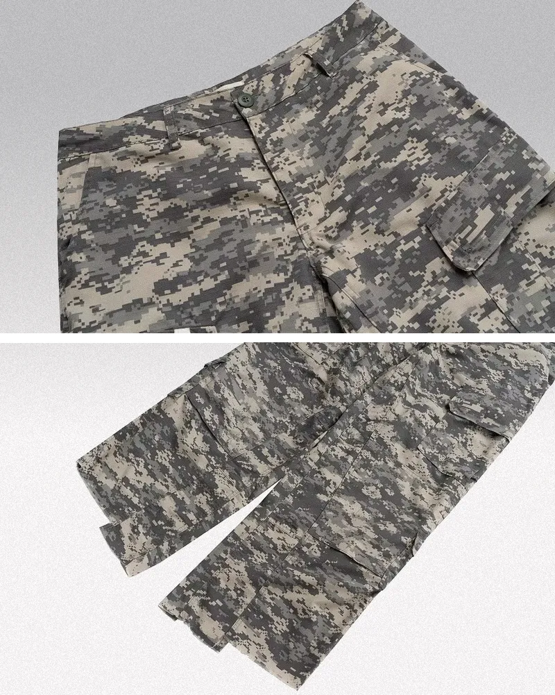 Camo Wide Leg Pants "Kiyama" - Image 8