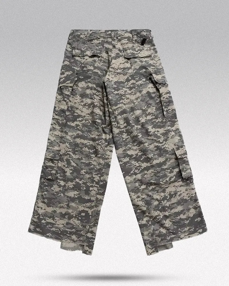Camo Wide Leg Pants "Kiyama" - Image 9