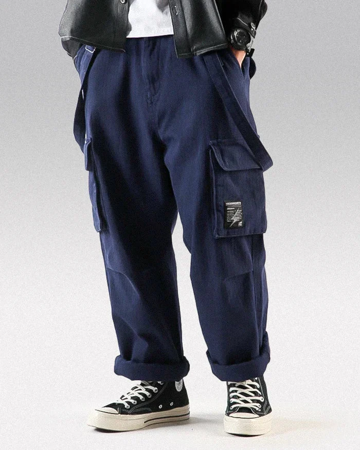 Cargo pants with suspenders "Midori" - Image 4