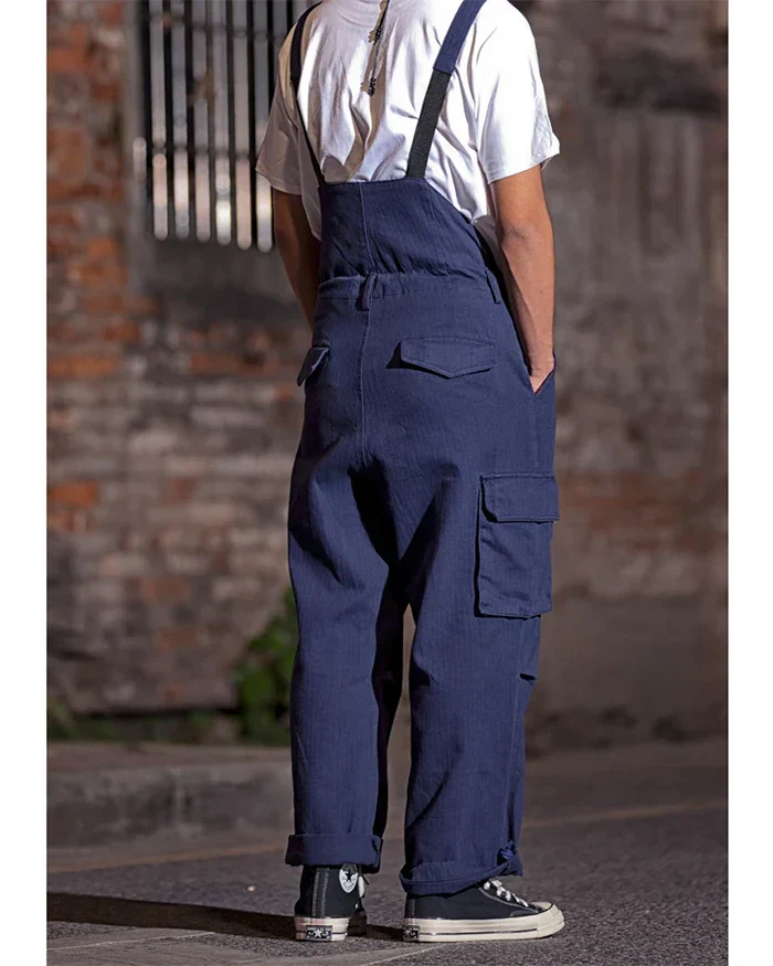 Cargo pants with suspenders "Midori" - Image 8