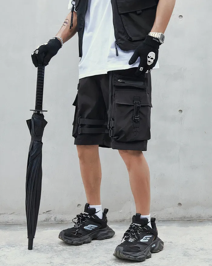 Cargo shorts mens black "Mutsu" - Image 5