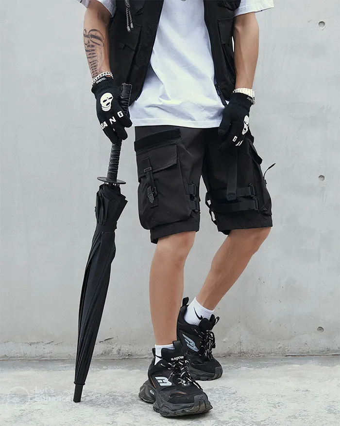 Cargo shorts mens black "Mutsu" - Image 7