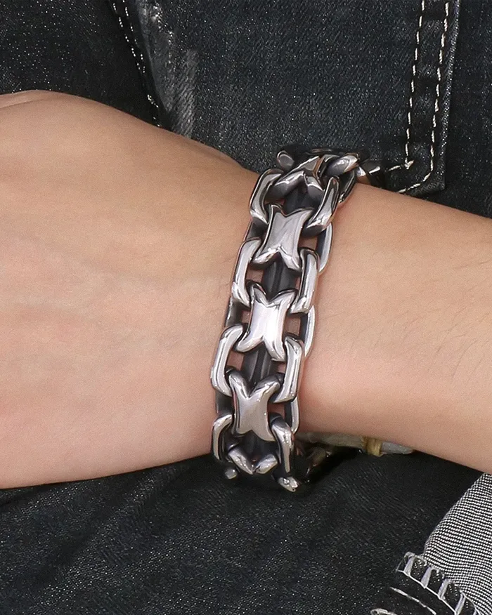 Chunky Chain Bracelet "Nova" - Image 12