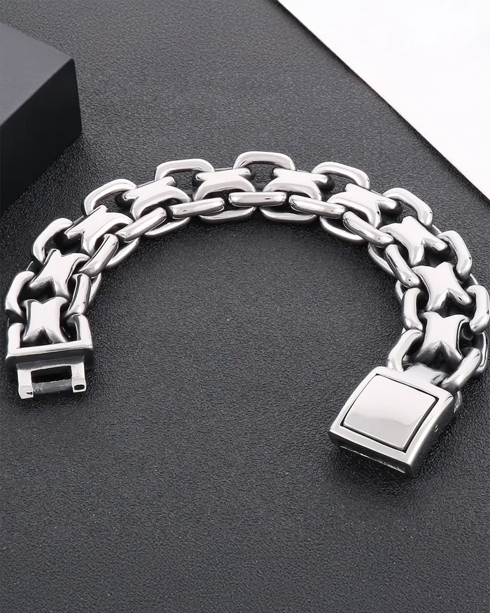 Chunky Chain Bracelet "Nova" - Image 8