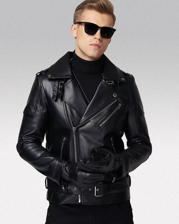 Classic Biker Jacket "Shigara" - Image 2